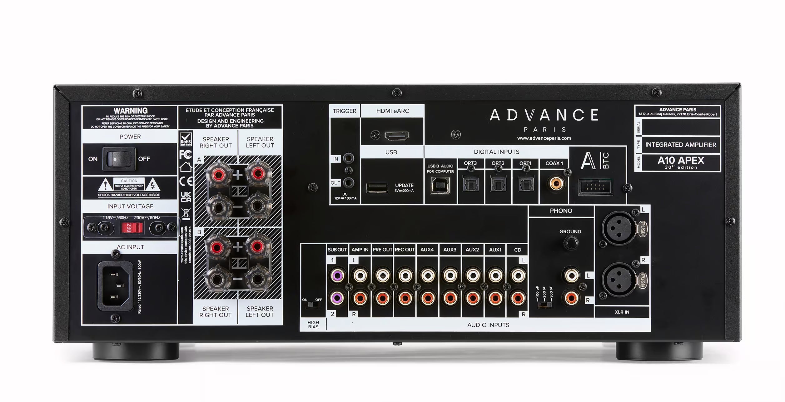 Advance Paris A10 Apex