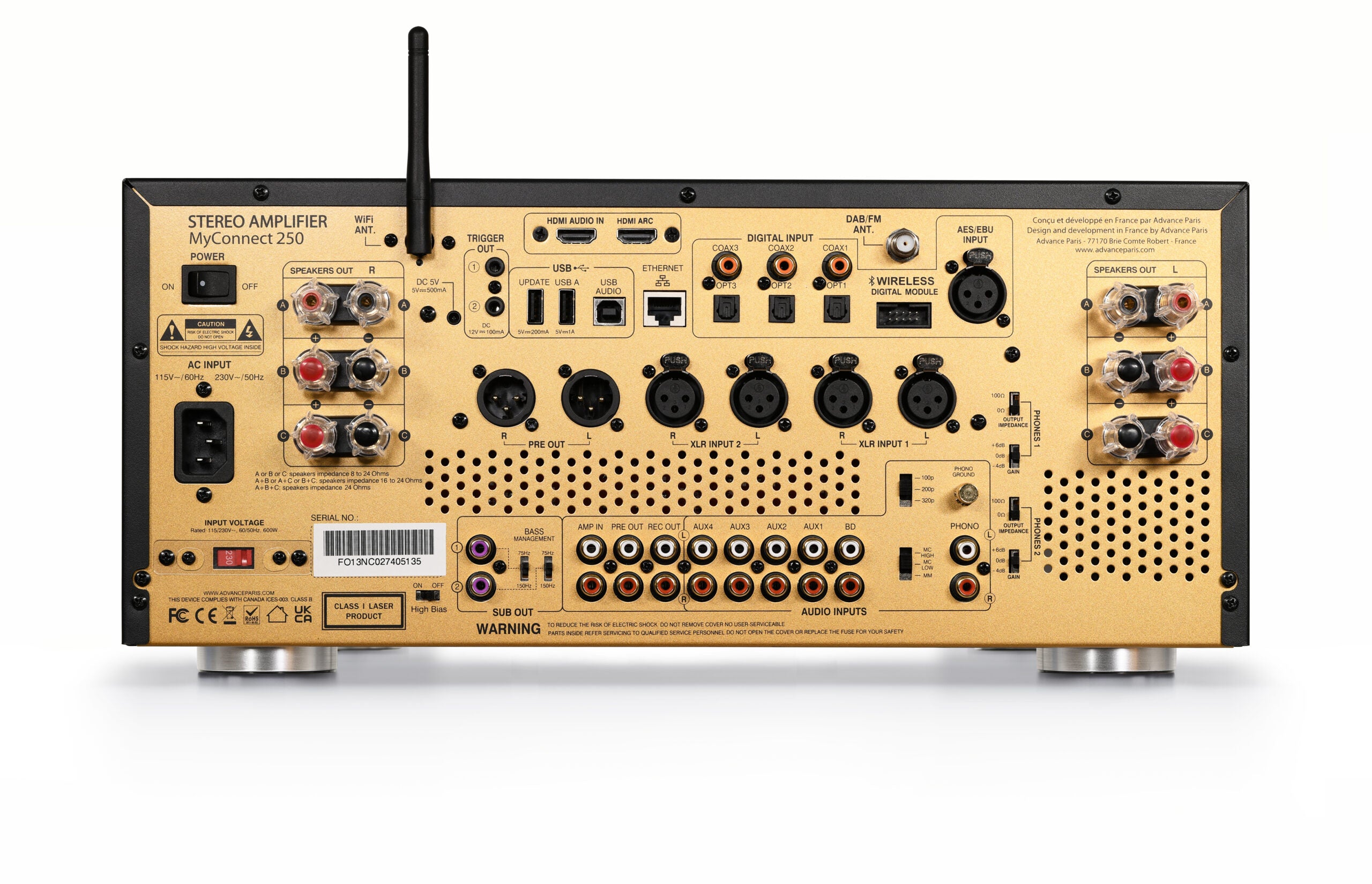 Advance Paris MyConnect 250