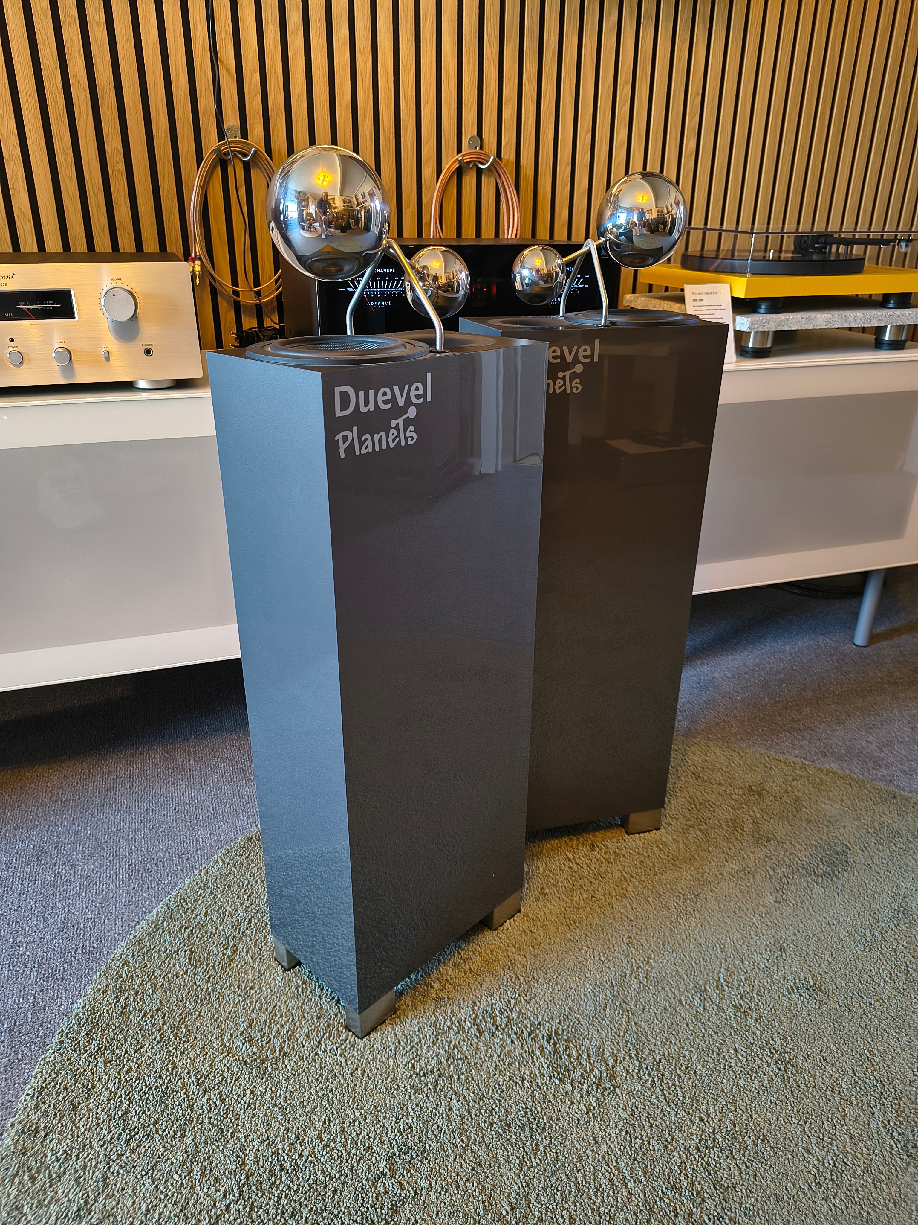 Duevel Planets (Paarpreis - Aussteller) Anthrazit Metallic