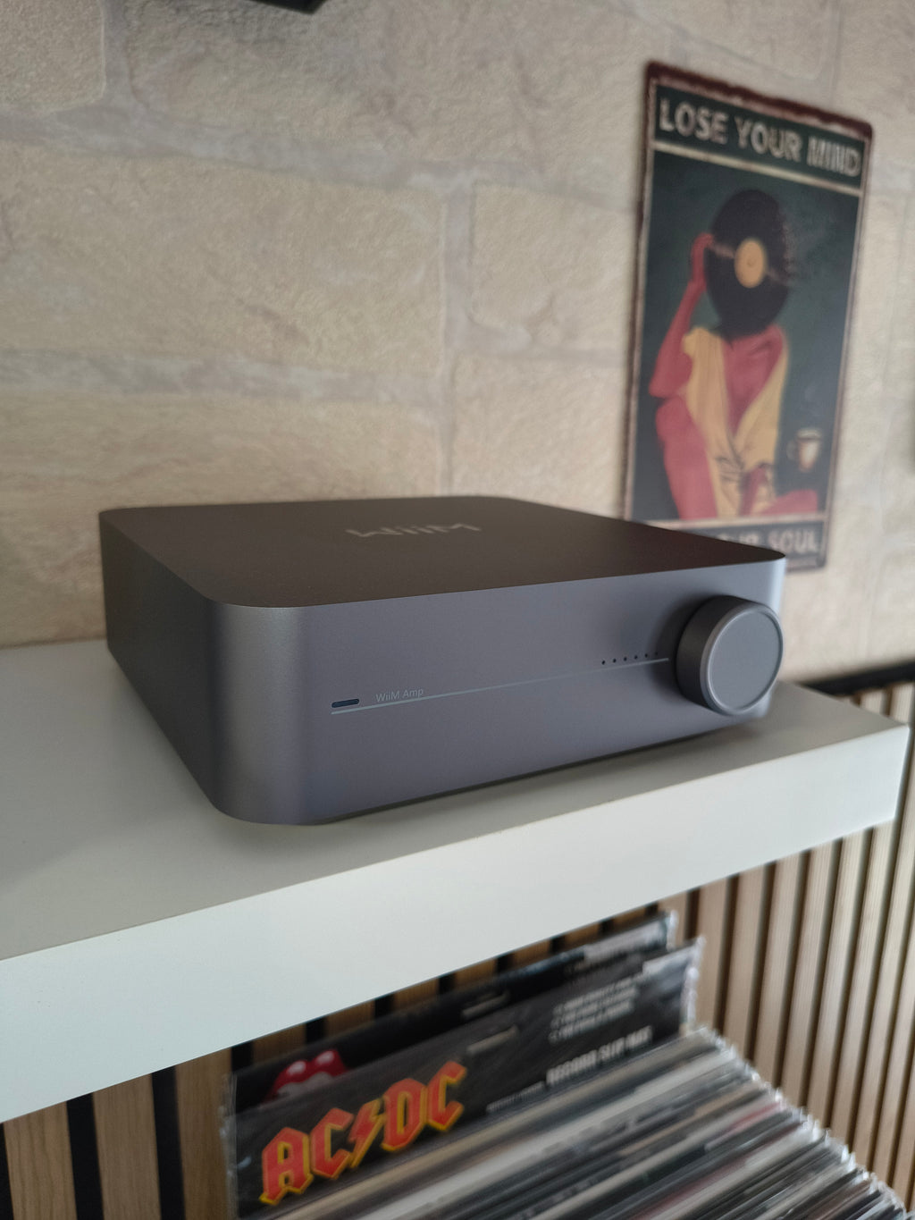 WiiM Amp Aussteller Space Grey