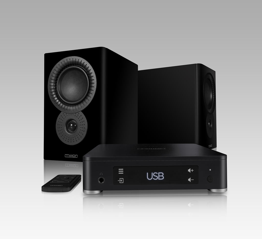 Mission LX Connect Aktiv Regallautsprecher + Hub (Setpreis)