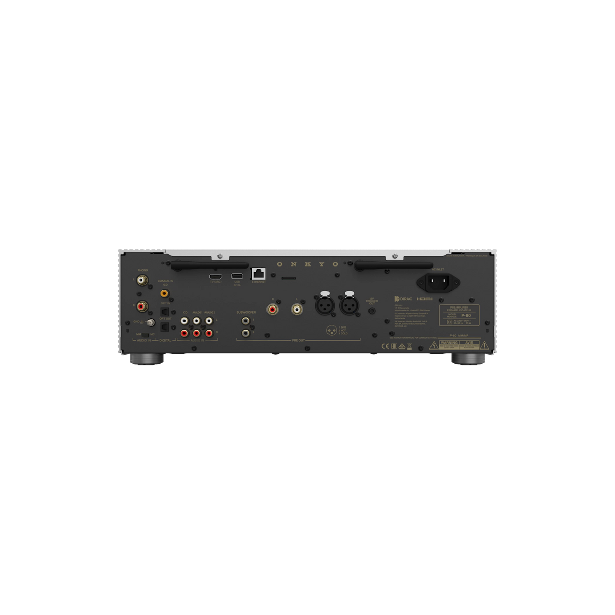 Onkyo P-80 Netzwerk-Vorverstärker