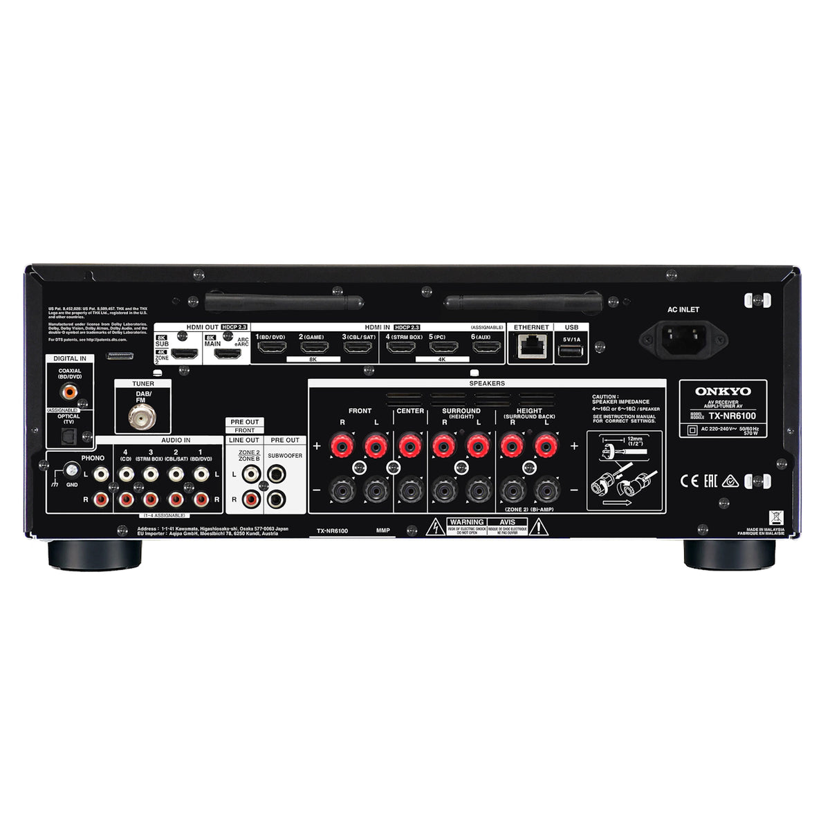 Onkyo TX-NR6100M2 AV-Receiver