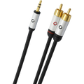 Oehlbach 3,5 Klinke auf 2xCinch  i-Connect RCA Jack