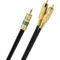 Oehlbach 3,5 mm Klinke / 2x Cinch  NF 1 / Jack
